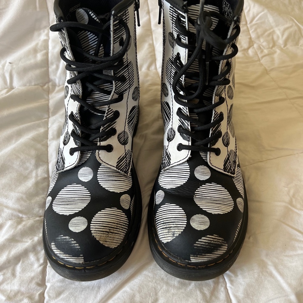Doc Martin boots, youth size US five men or six women’s